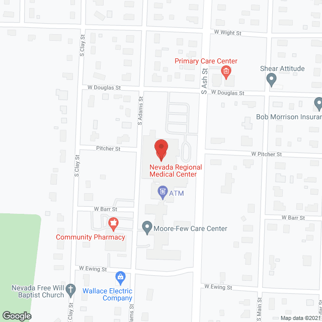 Nevada Regional Medical Ctr in google map