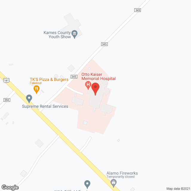 Kaiser Home Health Svc in google map