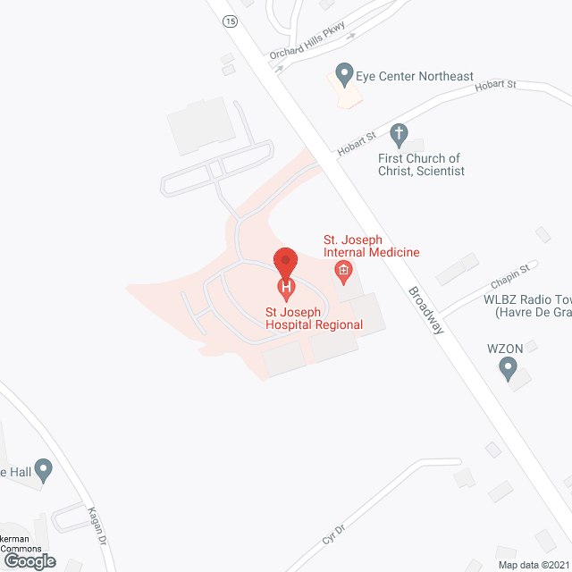 Home Health & Hospice in google map
