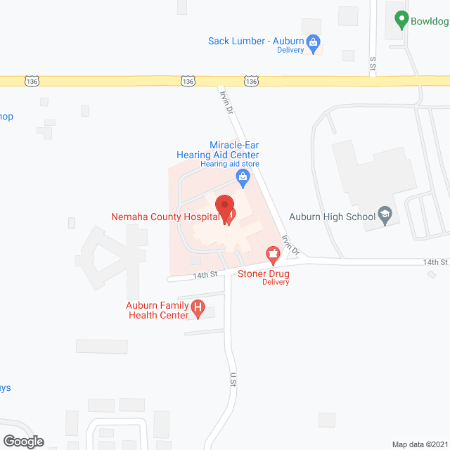 Nemaha County Hospital in google map