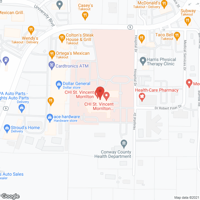 St Anthony's Healthcare Ctr in google map