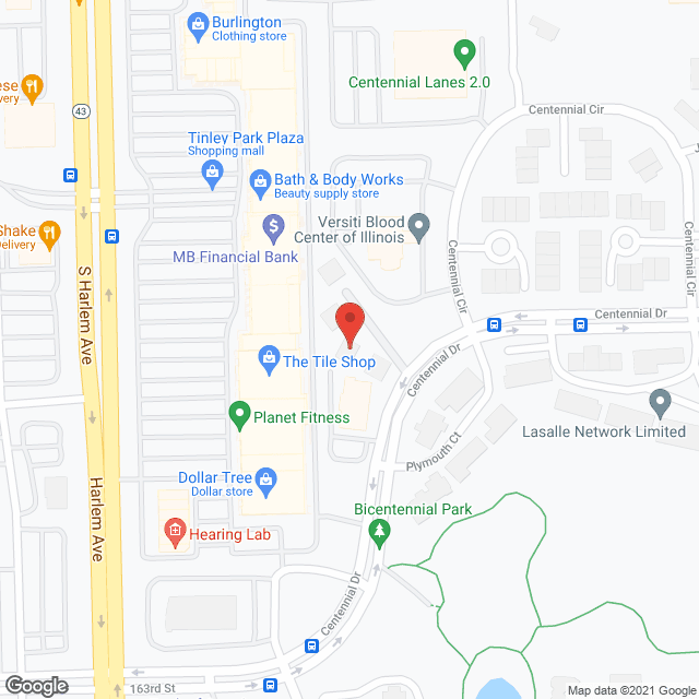 Senior Adult Daycare Ctr in google map