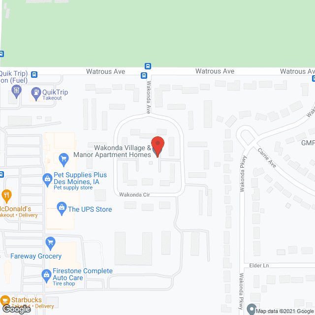 Wakonda Manor in google map