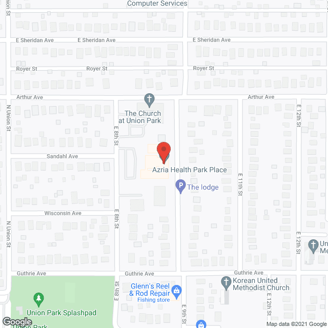 Union Park Health Services in google map