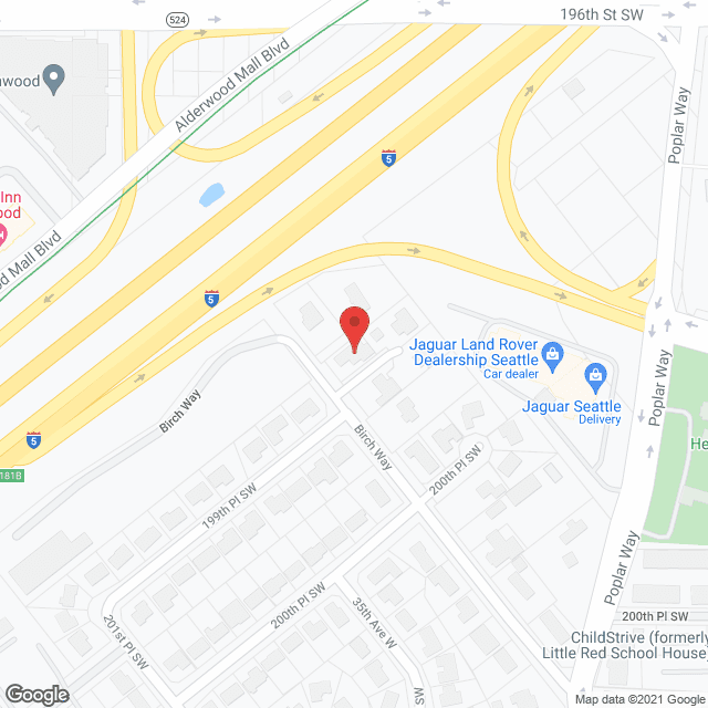 Birch Manor AFH in google map