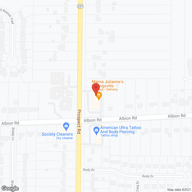 SARAH Adult Day Services in google map