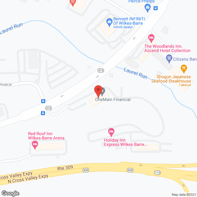 Maxim Healthcare in google map