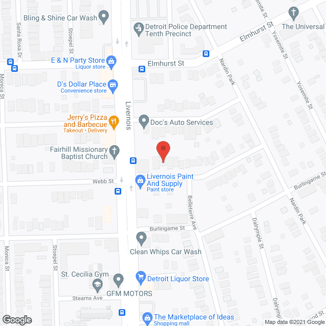 Joyner Home AFC in google map
