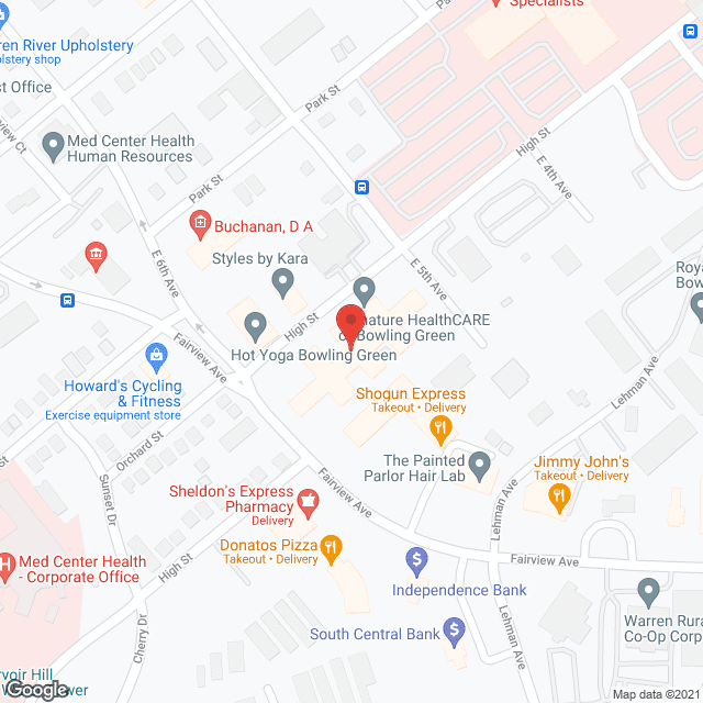 Rosewood Health Care Center in google map