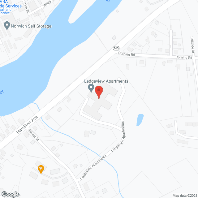 Hamilton Rehab and Healthcare Center in google map