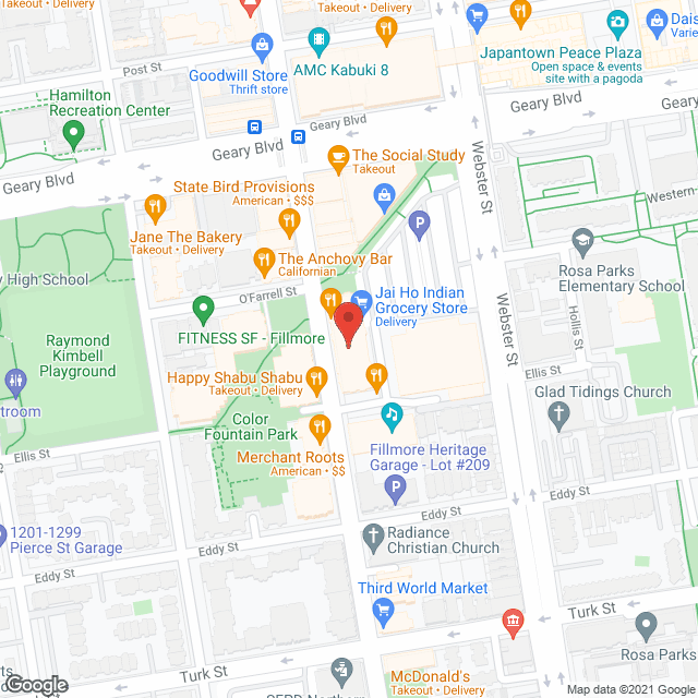 Maxim Healthcare in google map