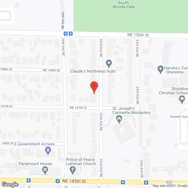 O’Callaghan House in google map