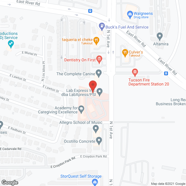 ComForcare Senior Services in google map