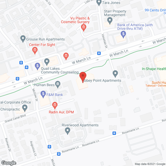 Maxim Healthcare in google map