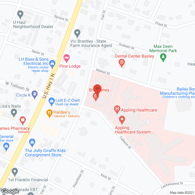Appling HealthCare System in google map