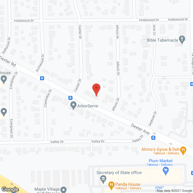 Rutledge Manor in google map