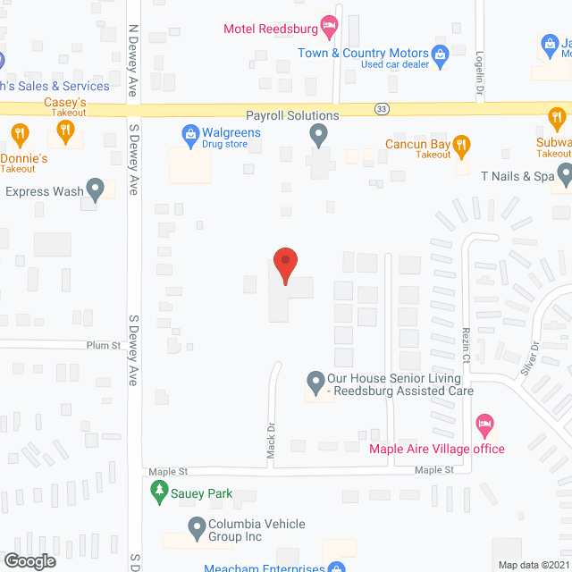 Maple Ridge in google map