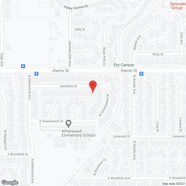 Simi Valley Residential Care IV in google map