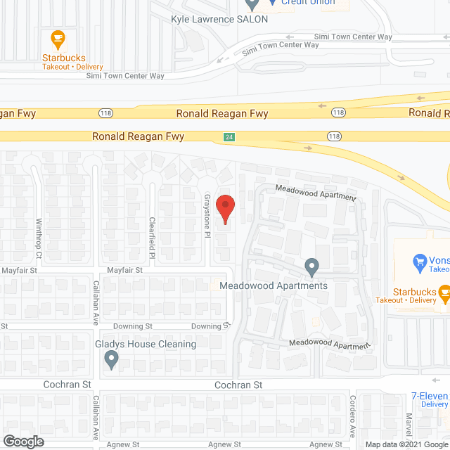 Simi Valley Residential Care III in google map