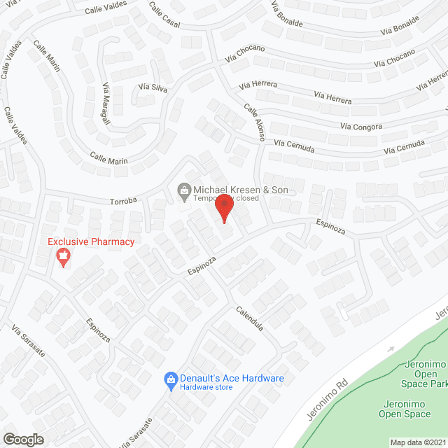 MorningStar of Mission Viejo in google map
