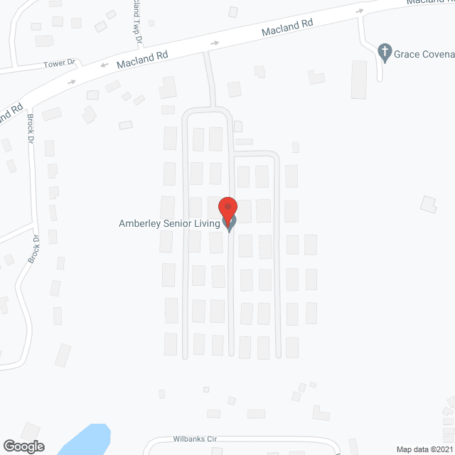 Amberley Senior Community in google map
