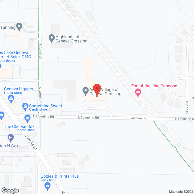 Arbor Village of Geneva Crossing in google map