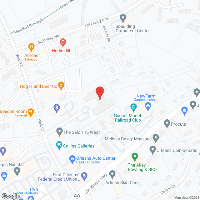 Orleans Place in google map