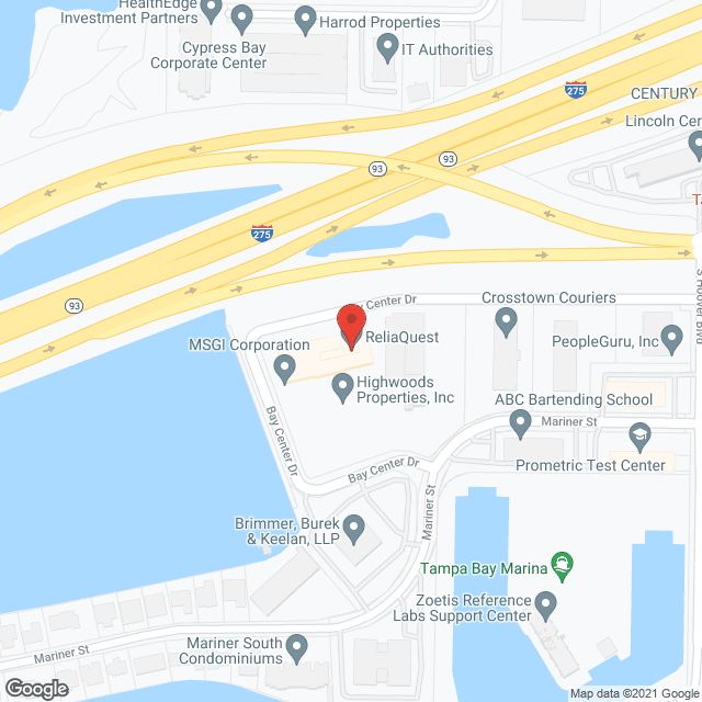 Horizon Bay Senior Communities in google map