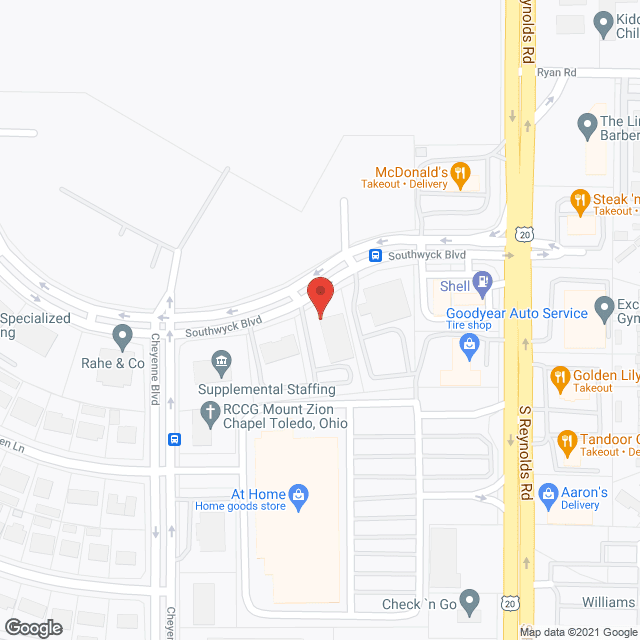 Maxim Healthcare in google map