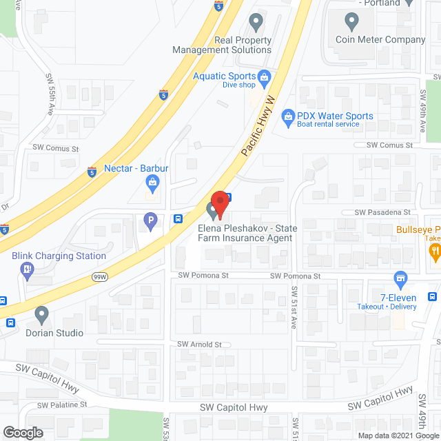 Maxim Healthcare in google map