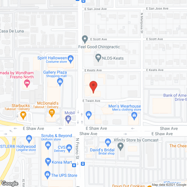 Maxim Healthcare in google map