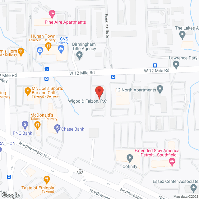 Maxim Healthcare in google map