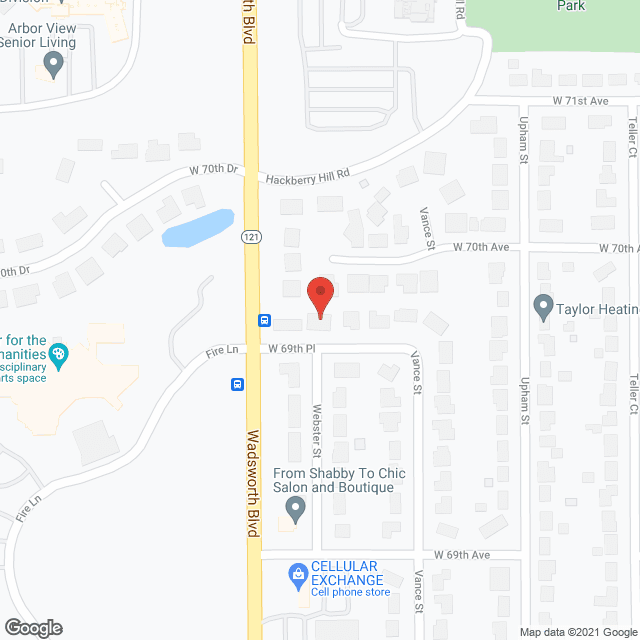 Care Group at Arvada Center in google map