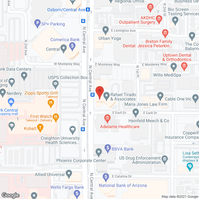 Accent Care - Phoenix in google map