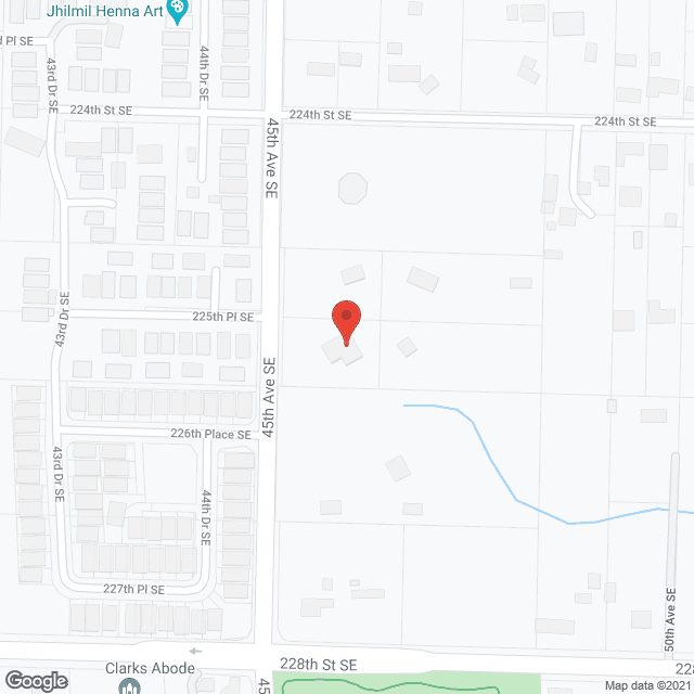 A and G Adult Family Homes in google map