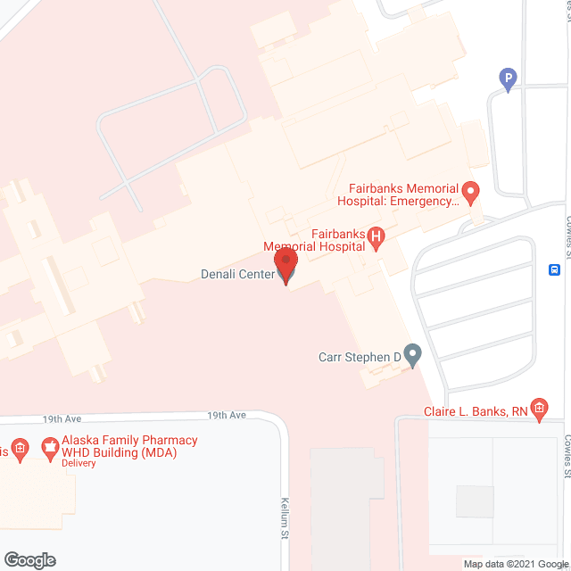 Denali Center in google map