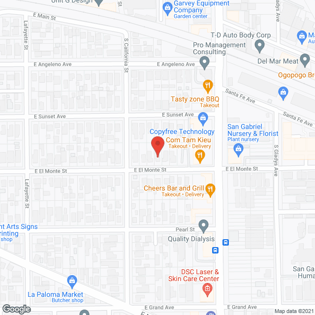 People's Care Inc in google map