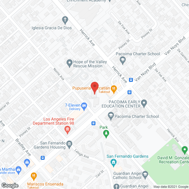 Pledgerville Senior Citizen in google map