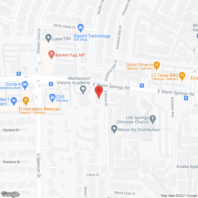 Senior Connectors in google map