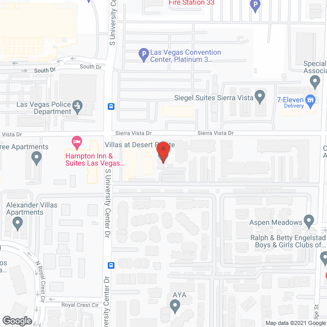 Kimberly Place-Las Vegas in google map