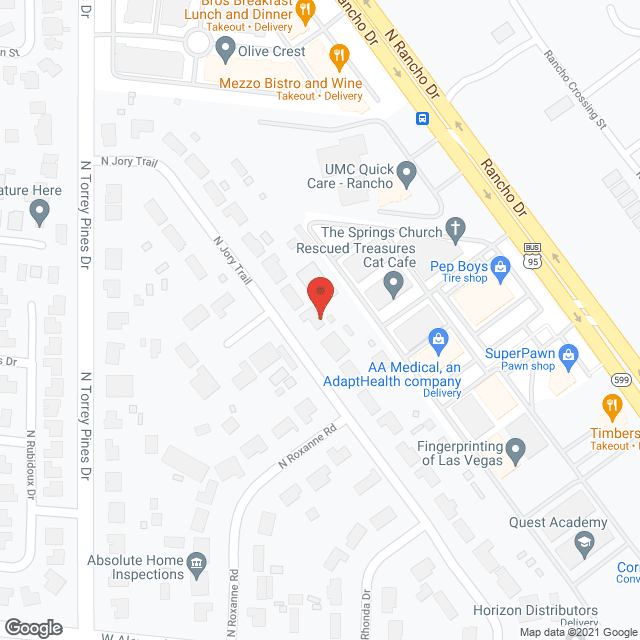 Jory Trail Home Care in google map