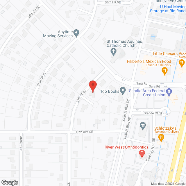 Simple Pleasures Senior Care in google map