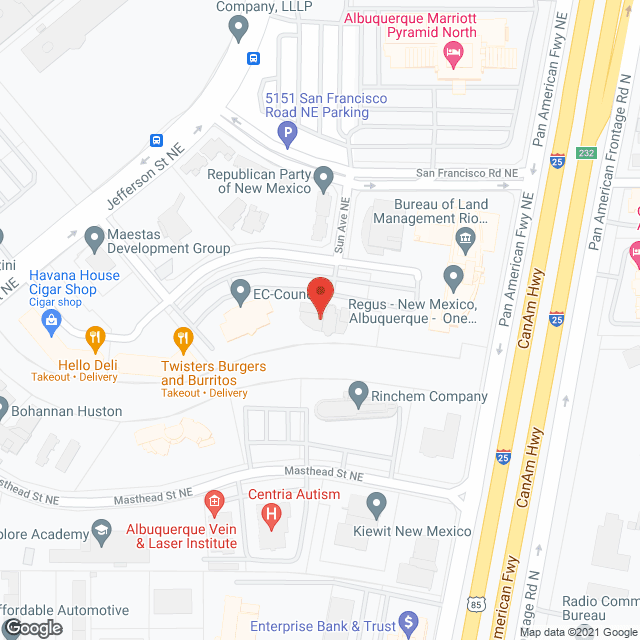 Sun Healthcare Group, Inc. in google map