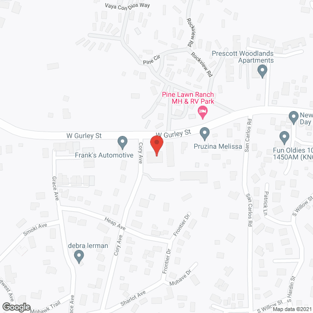 Pinecrest Adult Care Home in google map