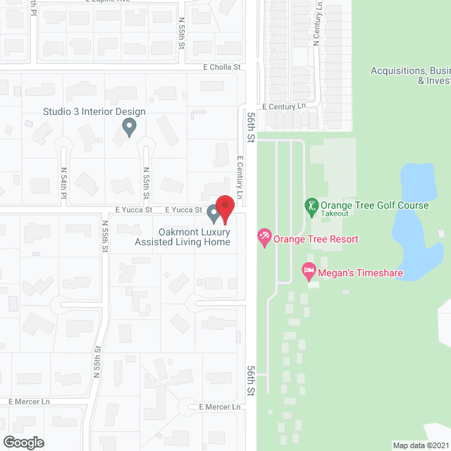 Oakmont Assisted Living in google map