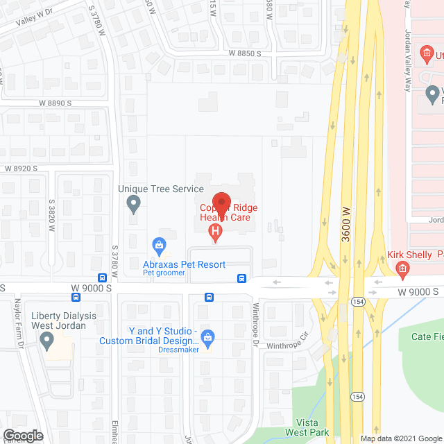 Copper Ridge Health Care in google map