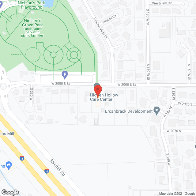 Hidden Hollow Care Ctr in google map