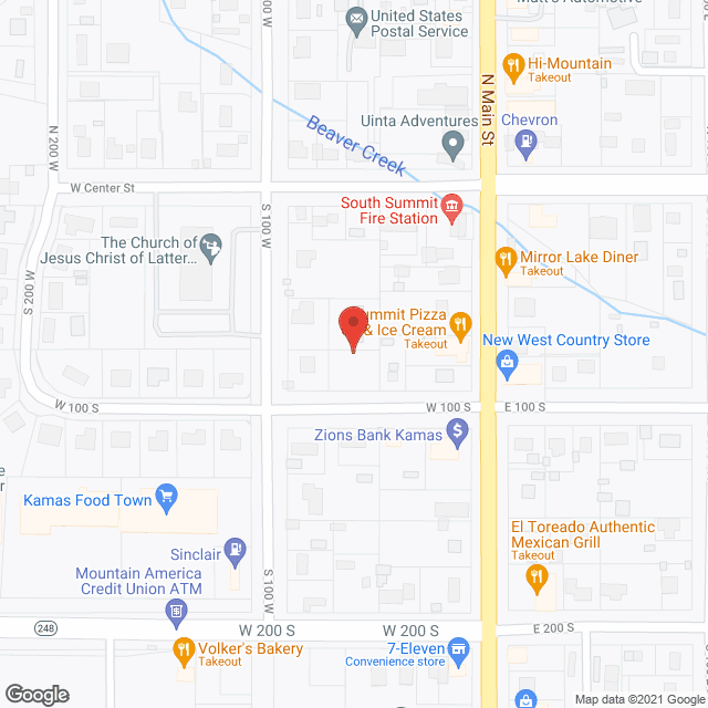 Summit County Assisted Living in google map