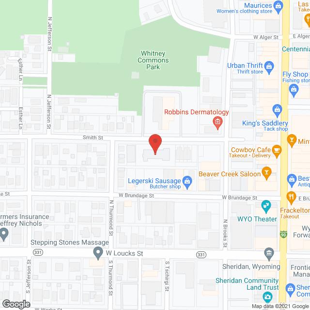 Sheridan Square Apartments in google map