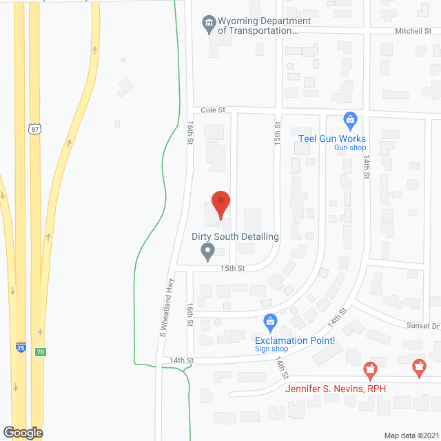Senior Care of Wyoming Inc in google map